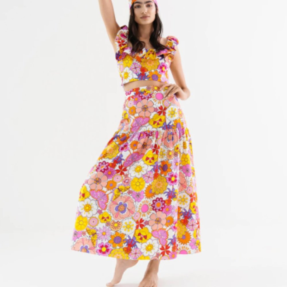 Borgo de Nor Jazz Crop Top NWT